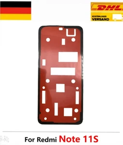Xiaomi Redmi Note 11S Akkudeckel Klebefolie  Backcover Rahmen Kleber  - Bild 1 von 5