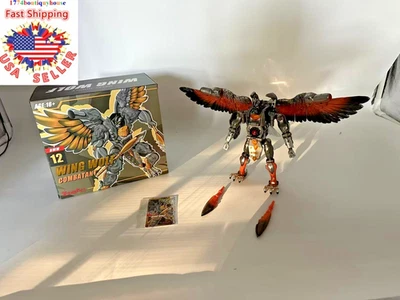 NEW TransArt BWM-12 Maximals Silverbolt Action Figure Transforms Toy 18.5cm USA - Image 1 of 4