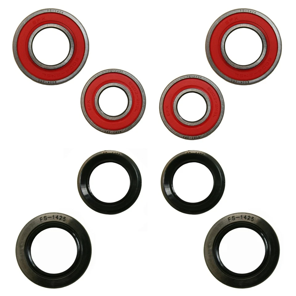 Kit de cojinetes y sellos de rueda delantera para Honda TRX400EX TRX400X Sportrax 2002-13 Foto 1 de 1