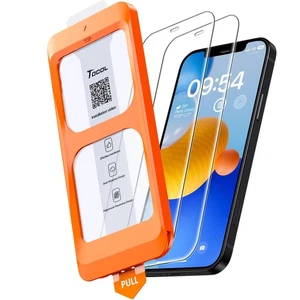 TOCOL 2 Pack for iPhone 12/iPhone 12 Pro Screen Protector 6.1-Inch, Instant - Picture 1 of 5