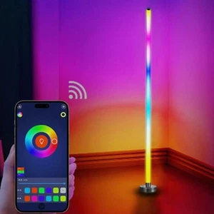RGB Floor Light Color Changing LED Corner Floor Lamp Music Sync 1000 Dimmabl SAL - Bild 1 von 24