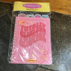 NEW! CLUELESS 30th Anniversary Blush Pink Colored Journal 96 Sheets /Sealed - Picture 1 of 3
