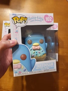 Funko Pop Sanrio Hello Kitty and Friends TUXEDOSAM ICE CREAM #102 Tuxedo Sam - Picture 1 of 6