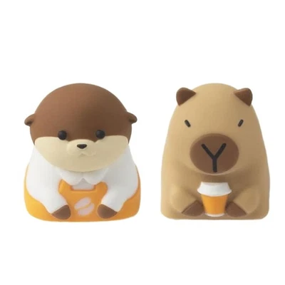 Customizable Resin Keycaps Featuring Capybara Key Caps For Mechanical Keyboards - Image 1 of 4