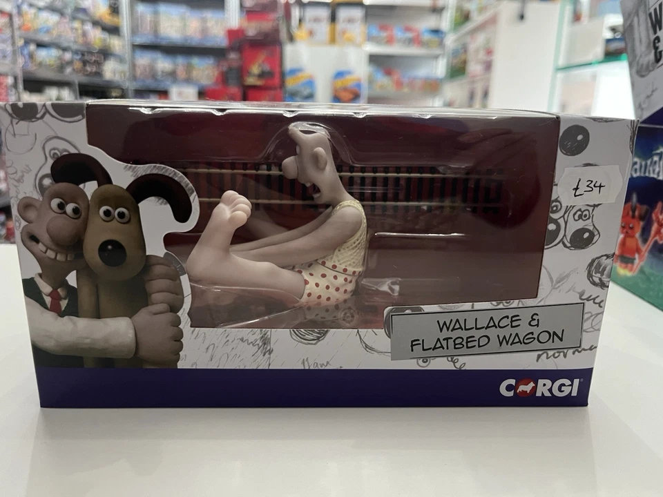 Corgi CC80604 Wallace & Gromit The Wrong Trousers Wallace & Wagon - Image 1 of 1