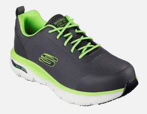 SKECHERS Arbeitsschuhe Stahlkappe UK 6 grau rutschfest Sneaker ARCH FIT RINGSTAP - Bild 1 von 16