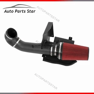 4" Black Cold Air Intake+Heat Shield Kit For GMC/Chevy V8 4.8L/5.3L/6.0L 99-06 - Bild 1 von 10