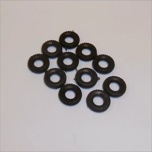 Matchbox King Size K 16 Dodge Twin Tipper Dump Truck Tires Pack #65 - Picture 1 of 4