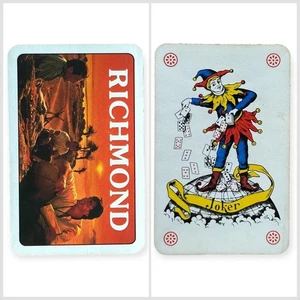 Joker - Einzelkarte - Richmond Zigaretten Rückseite - Werbedeck - Bild 1 von 3