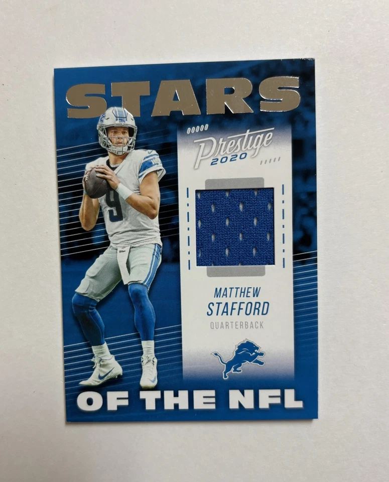 2020 Panini Prestige Stars of the NFL Matthew Stafford #SN-MS - Image 1 of 2