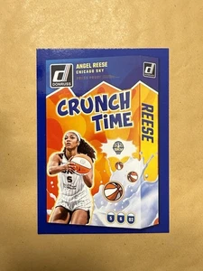Panini Donruss WNBA 2025 Angel Reese Crunch Time azul paralelo SP #7 Chicago Sky - Imagen 1 de 2