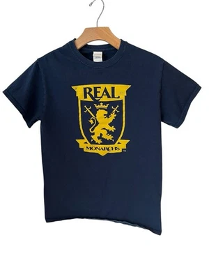 Real Monarchs T Shirt Mens Small Blue Yellow Logo Real Salt Lake MLS Next Pro - Image 1 of 4