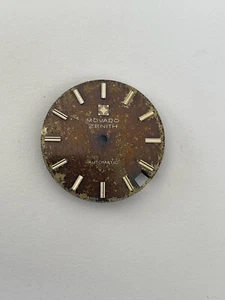 ZENITH QUADRANTE PER CAL. 2572 PC AUTOMATICO ORIGINALE AL 100% - 26.5 mm - Picture 1 of 3