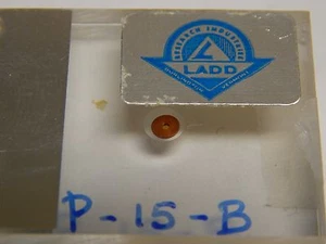 Philips FEI Removable 3mm x .25mm Gold foil 15 Micron aperture LADD P-15-B - Picture 1 of 3