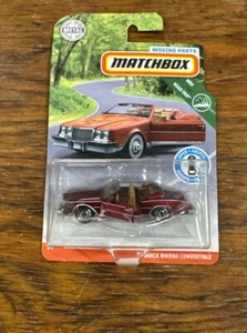 Matchbox Moving Parts MBX Road Trip '83 Buick Riviera Convertible 1:64 Diecast - Picture 1 of 4