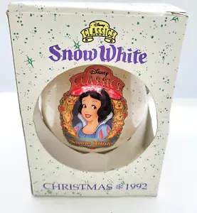 BIANCANEVE e sette nani Disney Classics SCHMID palla ornamento natalizio '92 - Foto 1 di 4