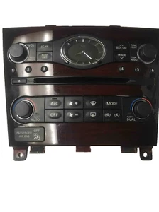 Audio & Visual Equip.(radio) INFINITI G37 12 USED OEM w/ Heater /AC Control Dual - Bild 1 von 4