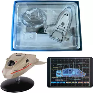 Star Trek Official Starships Collection 6 Shuttlecraft POD1 NX-01 Eaglemoss Film - Foto 1 di 24