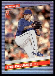 2020 Donruss #244 Joe Palumbo Holo Blue  R86