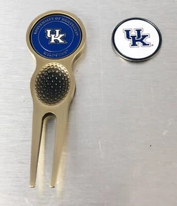 Collegiate NCAA Golf Divot Repair Tool Ballmark Bronze Kentucky Wildcats - Picture 1 of 1