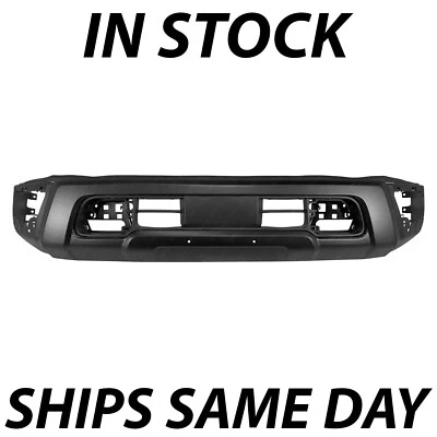 NEW Black - Steel Front Bumper Face Bar Assembly for 2020-2024 Nissan Titan S - Image 1 of 4