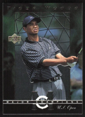 2003 Upper Deck Major Champions Tiger Woods Golf Card #MC-34 - Image 1 of 2
