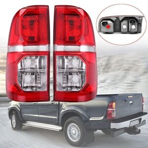 Pair Rear Side Tail Light Brake Lamp For Toyota Hilux 2011-2016 Right Left Side.