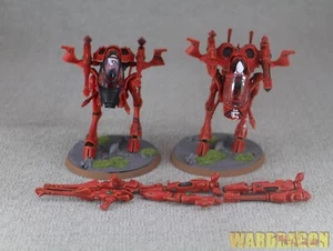 Warhammer 40K WDS painted Aeldari War Walkers a82 - Picture 1 of 8