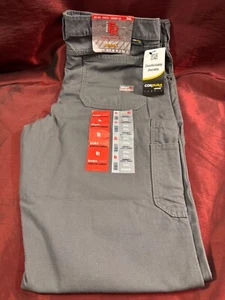 *Lesen* Ariat FR Arbeitsjeans Damen 34L GRAU DuraLight Stretch Canvas - Bild 1 von 6