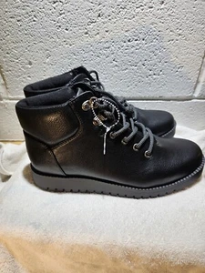 Cliffs By White Mountain Women's Combat Boots Size 7.5 Black - Picture 1 of 7