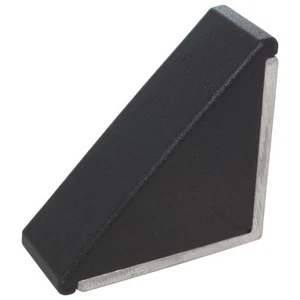 Set Winkel, 20/40 mm, für M5, Nut 5, Alu-Druckguss, blank und Abdeckkappe - Bild 1 von 1