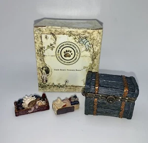 Boyds Bears Resin Treasure Box Zazu's Attic & Snoozy McNibble Mouse Figur Kunst - Bild 1 von 5
