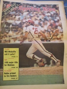 Del Unser- The Sporting News 1973 - Picture 1 of 1