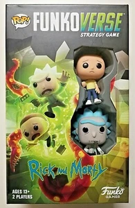 Rick And Morty Pop Funkoverse Strategy Game Funko Verse Board Game w/ Figure NIB - Picture 1 of 5