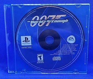 007 The World Is Not Enough (Sony PlayStation 1, PS1) solo disco, probado + funciona - Imagen 1 de 3