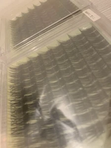 Luxury Glossy Natural Black Eyelash Clusters 2 Pack Gifting, Party, Beauty - Picture 1 of 3