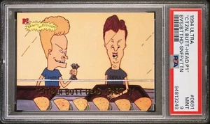 BEAVIS & BUTTHEAD 1994 Ultra "Citizen Butthead" Scratch & Sniff #0691 MINT PSA 9 - Picture 1 of 2