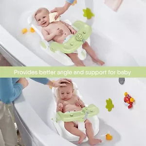 BabyBond Baby Premium Bath/Bathing Seat w/Back Rest Comfortable/Sturdy PK 0-10m - Picture 1 of 13