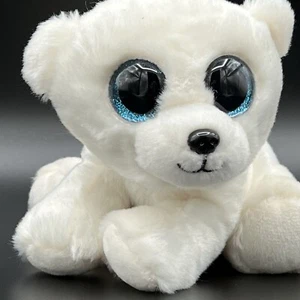 Ty Beanie Boos VelveTy ARI weiß Eisbär Jungtier 6 Zoll Plüsch Schnee Winter kuschelig - Bild 1 von 7