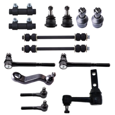 14Pcs Tie Rod Idler Arm Pitman Arm Suspension  For 1994-99 Dodge Ram 3500 K7275 Foto 1 de 4