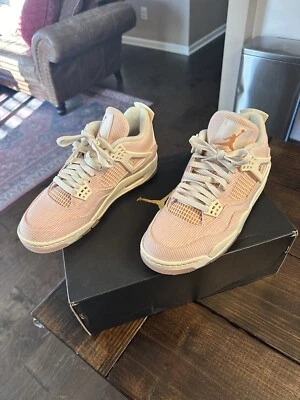 Tamanho 8.5 - Air Jordan 4 Golf NRG Seersucker - Imagem 1 de 3