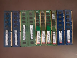 Lote de RAM de escritorio Samsung Kingston Hynix Micron 4 GB 8 GB 16 GB PC3-12800U DDR3 - Imagen 1 de 1