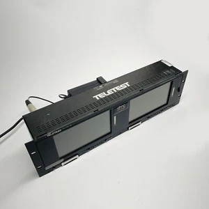 Teletest OZR2710 2x7 LCD Rack Monitor 16:9 PAL NTSC SDI Professional AV - Picture 1 of 9