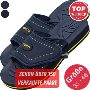 Beco Slipper Badeschuh Paar mit Klettverschluss - Bild 1 von 10