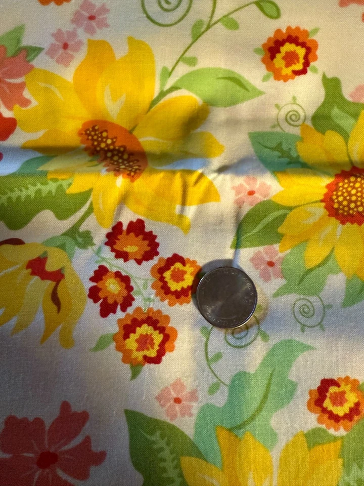 "Sunshine Serenade" by Julie Popa for Exclusively Quilters 28x44 - Image 1 of 2