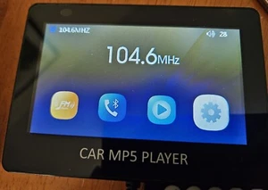 M6 MP5 audio/video car player bluetooth, FM, USB & TF card player - Picture 1 of 8