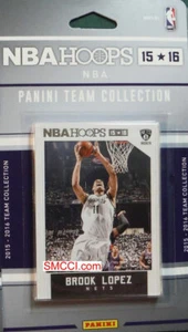 Brooklyn Nets 2015 2016 Hoops Factory Team Set Joe Johnson Bogdanovic Lopez plus - Picture 1 of 2