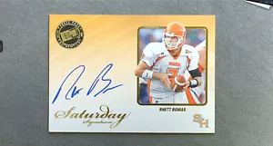2009 Press Pass Legends Saturday Signatures autógrafo #SS-RB Rhett Bomar automático - Imagen 1 de 2