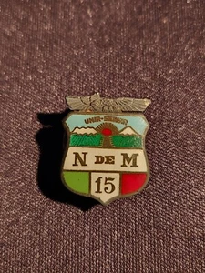 National Railways Of Mexico 15 Year Service Badge. Unite & Serve. Hard To Find - Picture 1 of 6
