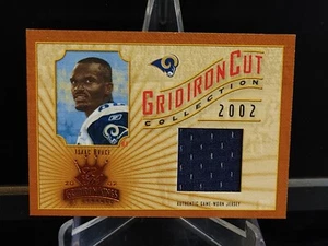Isaac Bruce 2002 Donruss Gridiron Kings jersey relic #GC-83 74/400 St Louis Rams - Picture 1 of 2